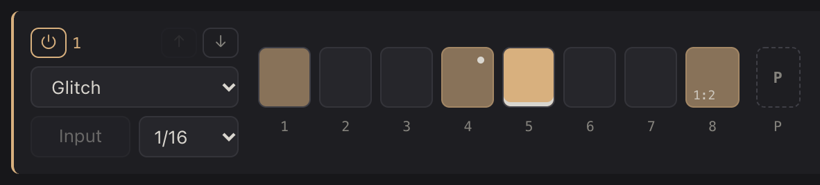 A lane: setup and steps.